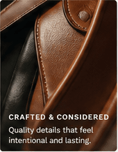 Close detail of a crafted leather saddle